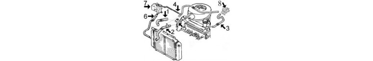 Circuit de refroidissement KA 1.3i avant 2003 Circuit de refroidissement KA 1.3i avant 2003